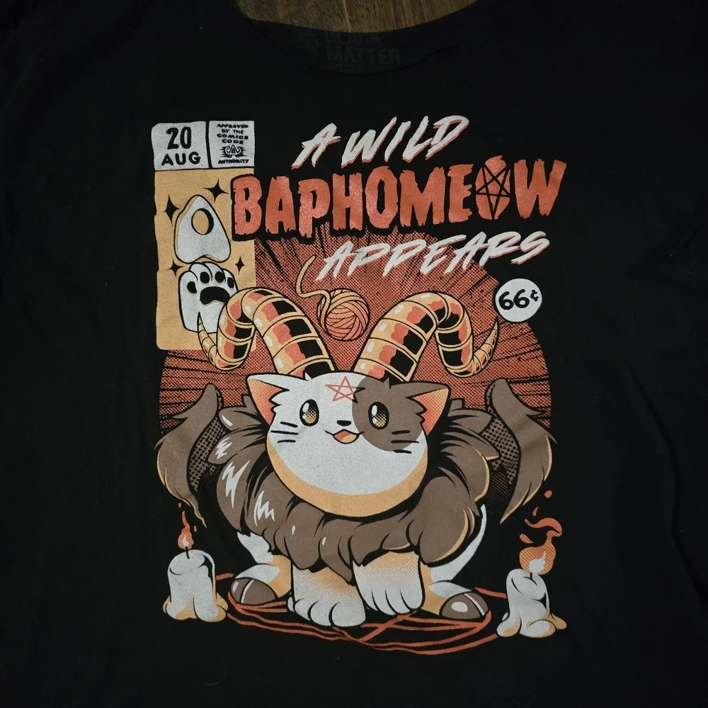 Black Matter | Wild Baphomet T-Shirt 2x - Picture 4 of 4